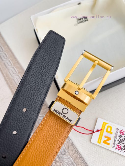 Montblanc Belt and BeltsNeedle buckle, new original classic boutique two-color needle buckle nguypht7 - Image 13