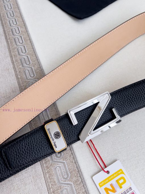 Jenny Ermenegido Zelma. Belt Automatic BeltPure steel material automatic buckle, top layer c m2xh7zjk - Image 5
