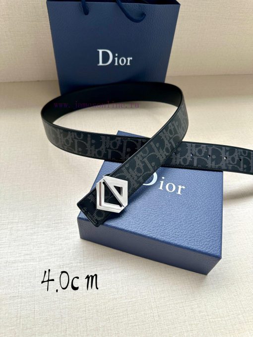 This 40mm double-sided belt with a width of 4.0cm combines elegant temperament with modern s f7lrzb6k - Image 7