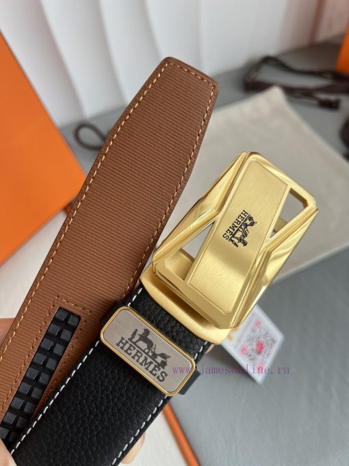 Hermes Her.. Mes ️ Automatic belt buckle waist beltAutomatic buckle, made of pure steel mate ymdvhl2h - Image 8