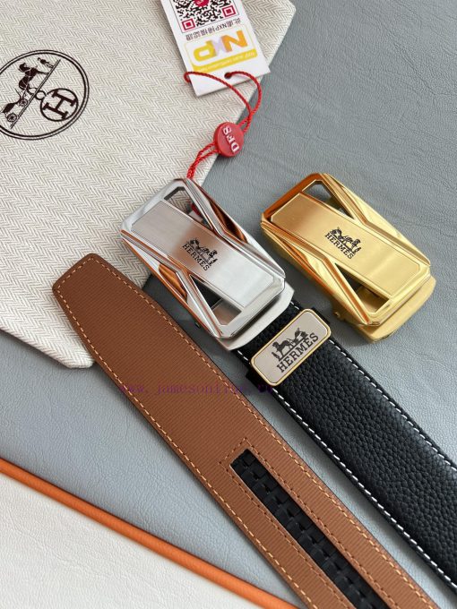 Hermes Her.. Mes ️ Automatic belt buckle waist beltAutomatic buckle, made of pure steel mate ymdvhl2h - Image 10