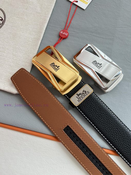 Hermes Her.. Mes ️ Automatic belt buckle waist beltAutomatic buckle, made of pure steel mate ymdvhl2h - Image 18