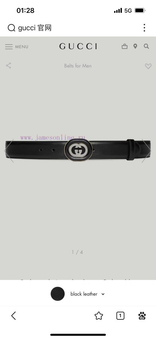 Gucci's new 3.5cm wide classic element spring/summer collection has been refreshed. This bel xbqmasfe