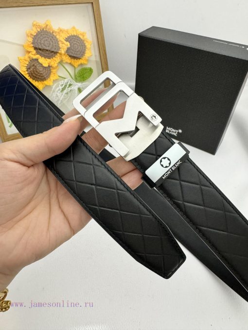 Montblanc Automatic BeltMaterial: Leather Belt with 100% Head Layer. The leather belt is gua 0nzd8885 - Image 13