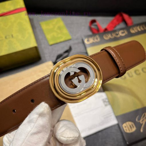 Gucci's new 3.5cm wide classic element spring/summer collection has been refreshed. This bel 75h79t35 - Image 4