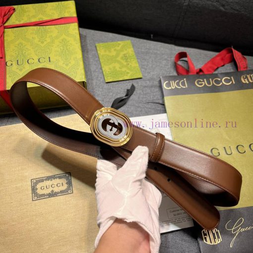 Gucci's new 3.5cm wide classic element spring/summer collection has been refreshed. This bel 75h79t35 - Image 7