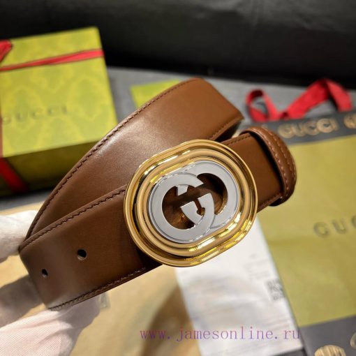 Gucci's new 3.5cm wide classic element spring/summer collection has been refreshed. This bel 75h79t35 - Image 9