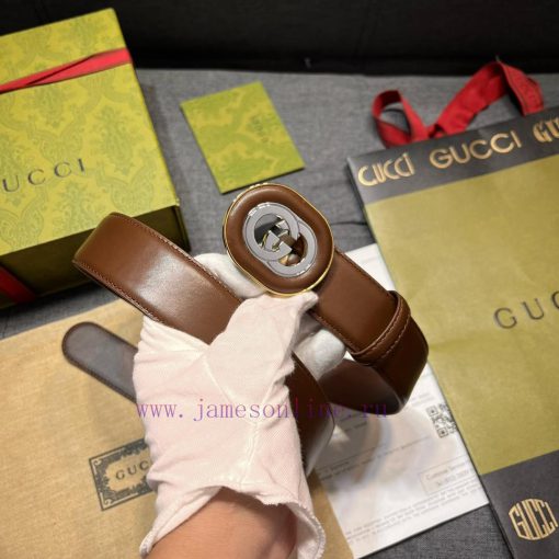 Gucci's new 3.5cm wide classic element spring/summer collection has been refreshed. This bel nyve059q - Image 14