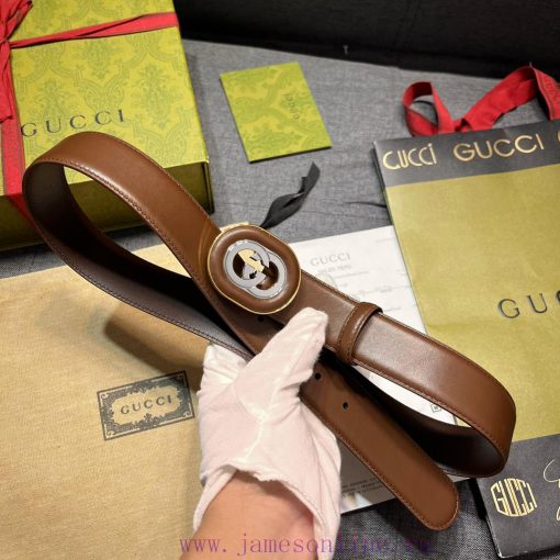 Gucci's new 3.5cm wide classic element spring/summer collection has been refreshed. This bel nyve059q - Image 17