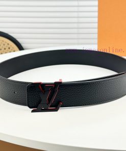 LV business casual formal wear can be worn with 3.8cm buckle, polished buckle is fashionable 66158c7c