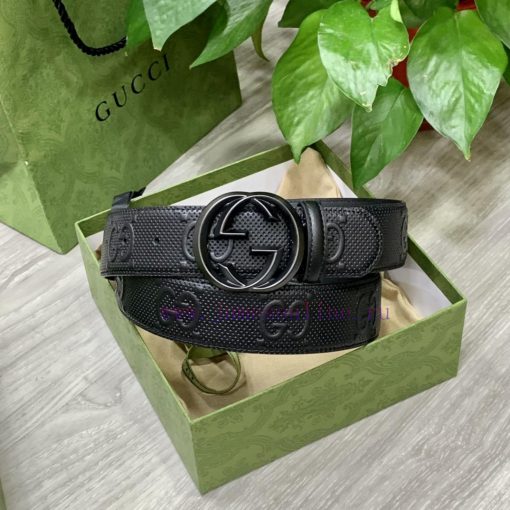 Comes with a complete gift boxGucci full set of 3.8cm imported calf leather embossed, authen 9xkz2oah - Image 5