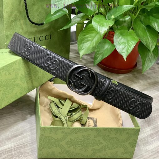 Comes with a complete gift boxGucci full set of 3.8cm imported calf leather embossed, authen 9xkz2oah - Image 6