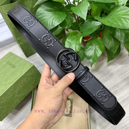 Comes with a complete gift boxGucci full set of 3.8cm imported calf leather embossed, authen 9xkz2oah - Image 7