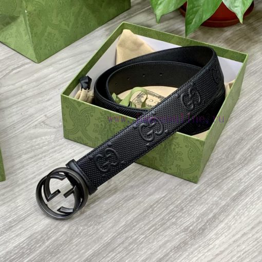 Comes with a complete gift boxGucci full set of 3.8cm imported calf leather embossed, authen 9xkz2oah - Image 10