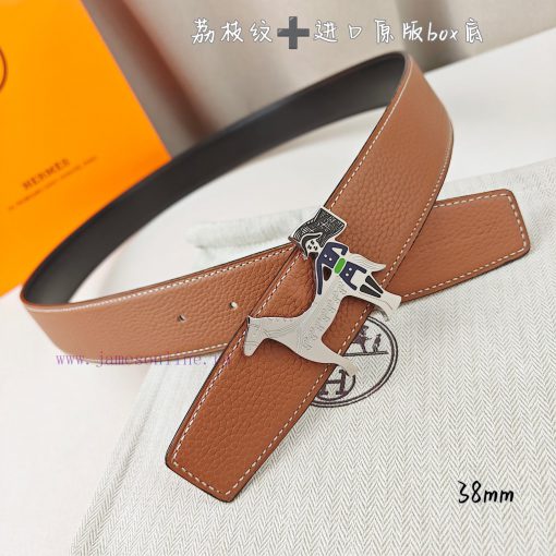 Herm è s Double Headed Sharp Double sided Original Imported Head Layer Leather, Earthly Yell juljpdfg - Image 11