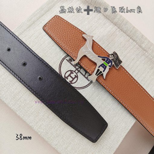 Herm è s Double Headed Sharp Double sided Original Imported Head Layer Leather, Earthly Yell juljpdfg - Image 13