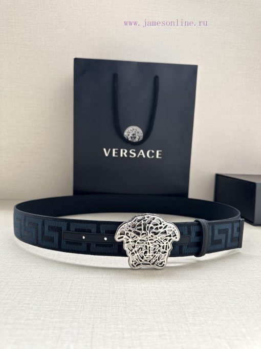 Width 3.8cm Versace This satin belt from Versace has a very casual style, adorned with the i engbwbb2 - Image 2