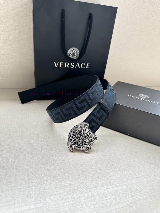 Width 3.8cm Versace This satin belt from Versace has a very casual style, adorned with the i engbwbb2 - Image 11