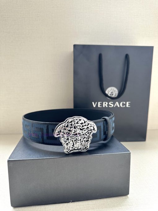 Width 3.8cm Versace This satin belt from Versace has a very casual style, adorned with the i 9xs7m6m9 - Image 10