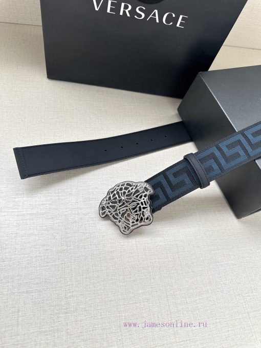 Width 3.8cm Versace This satin belt from Versace has a very casual style, adorned with the i engbwbb2 - Image 13