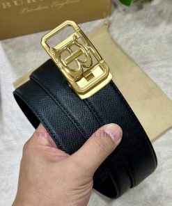 [Automatic belt buckle] Burberry 3.5mm wide double-sided imported top layer cowhide made wit eskbgncw