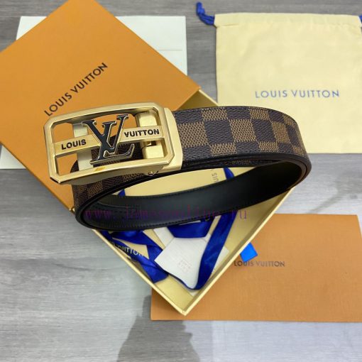LV Louis VuittonBelt, waist belt, automatic belt, single-sided use quality, 100% top layer c i82l550y - Image 8