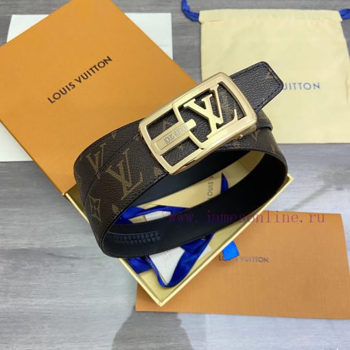 LV Louis VuittonBelt, waist belt, automatic belt, single-sided use quality, 100% top layer c evkuqo69 - Image 3