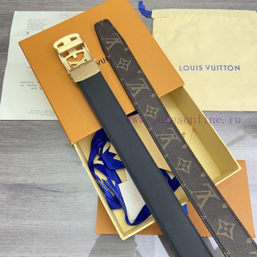 LV Louis VuittonBelt, waist belt, automatic belt, single-sided use quality, 100% top layer c evkuqo69 - Image 7