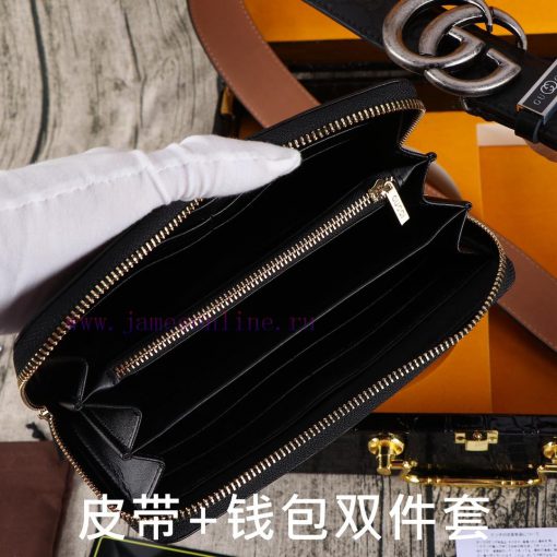 Gucci. Gucci two-piece setWooden box, belt+wallet, two-piece setGrade: Italian imported 100% xzj9iikt - Image 8