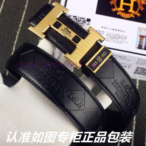 Hermes Her..mes️Identify and receive a punch as a giftMaterial: 100% head layer cowhide belt w41acr3d - Image 7