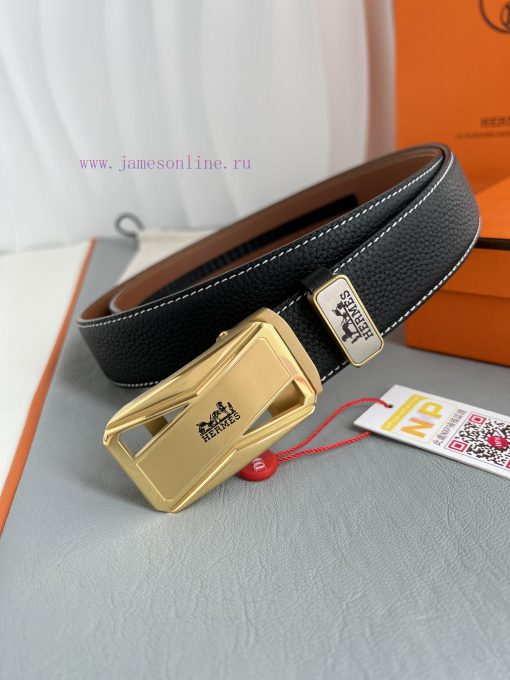 Hermes Her.. Mes ️ Automatic belt buckle waist beltAutomatic buckle, made of pure steel mate isfls8ef