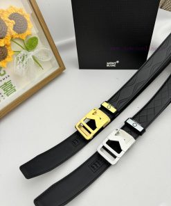 Montblanc Automatic BeltMaterial: Leather Belt with 100% Head Layer. The leather belt is gua j9ny64dj