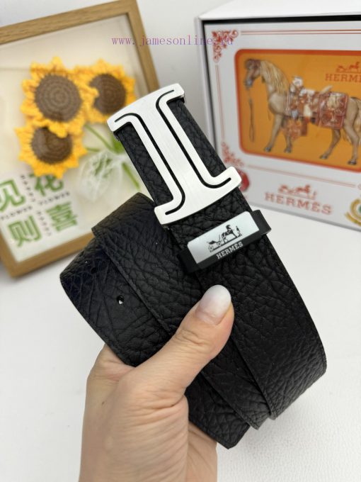 Hermes Hermès  Material: Leather Belt with 100% Head Layer. The leather belt is guaranteed t 8tdrkmjo - Image 2