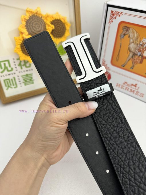 Hermes Hermès  Material: Leather Belt with 100% Head Layer. The leather belt is guaranteed t 8tdrkmjo - Image 9