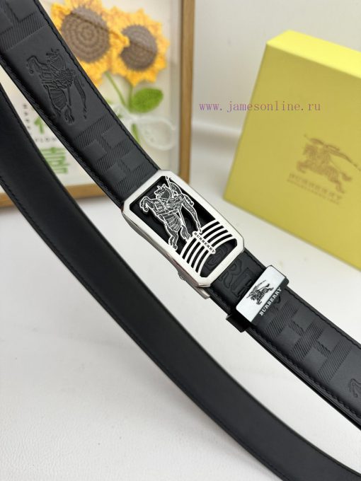 Burberry automatic beltMaterial: Leather Belt with 100% Head Layer. The leather belt is guar mwpf4990 - Image 8
