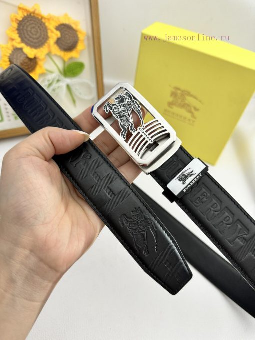 Burberry automatic beltMaterial: Leather Belt with 100% Head Layer. The leather belt is guar mwpf4990 - Image 13