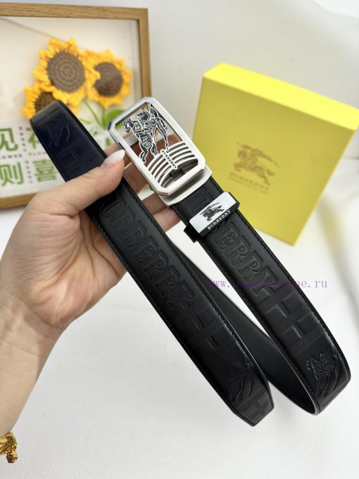 Burberry automatic beltMaterial: Leather Belt with 100% Head Layer. The leather belt is guar w72x1mkc - Image 17
