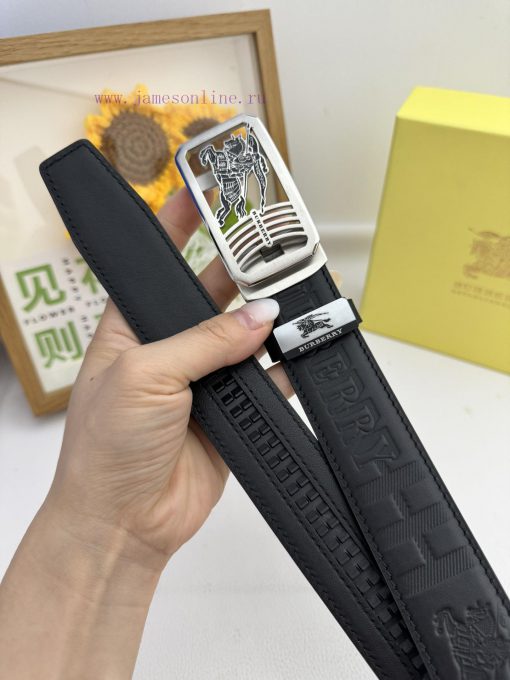 Burberry automatic beltMaterial: Leather Belt with 100% Head Layer. The leather belt is guar w72x1mkc - Image 19