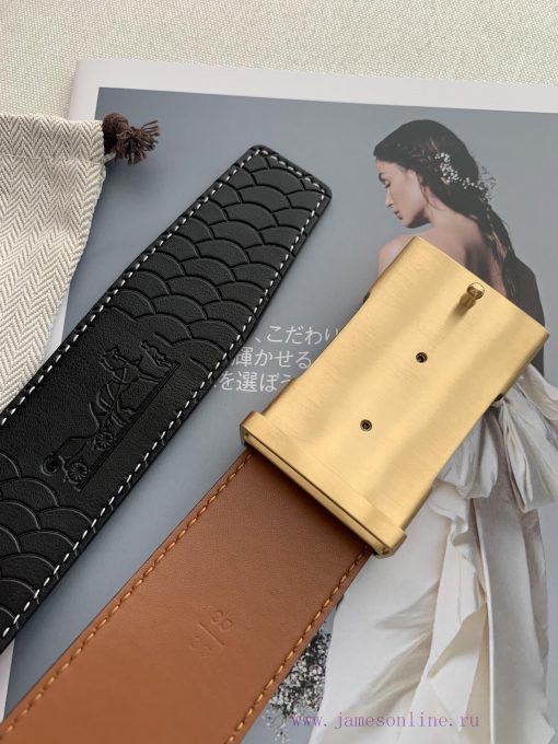 Hermes Hermes️Double sided hanging buckle, classic H-patterned pure steel buckle head, photo sblpng7n - Image 9