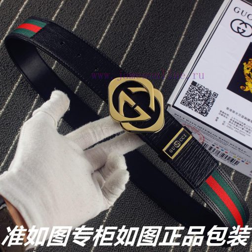 Gucci️Material: 100% head layer cowhide belt, 24k pure steel buckle to ensure equal quality svaepnox