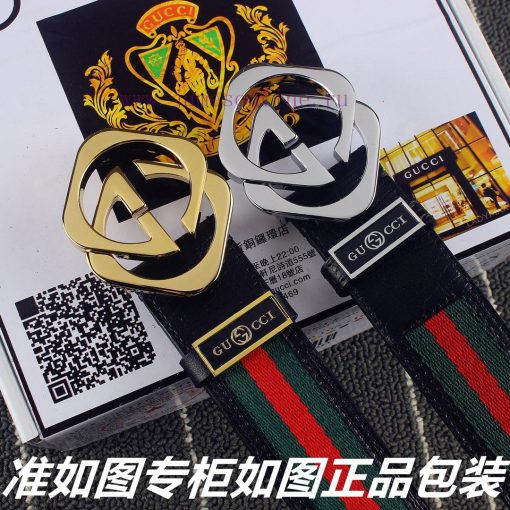 Gucci️Material: 100% head layer cowhide belt, 24k pure steel buckle to ensure equal quality p1jc1ox9 - Image 9