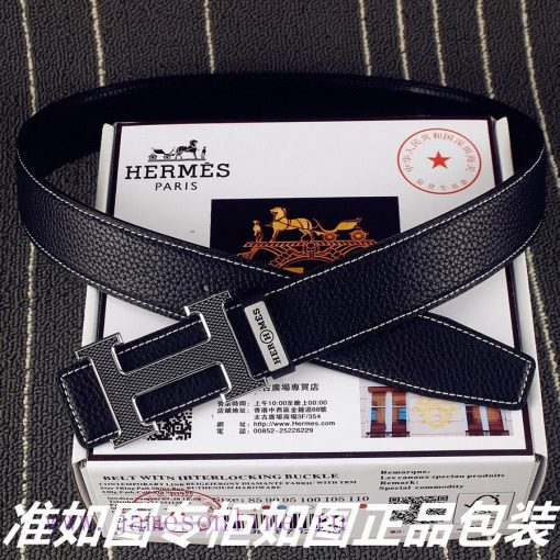 Hermes Her..mes️Identify and receive a punch as a giftMaterial: 100% head layer cowhide belt nwnwo6am - Image 7