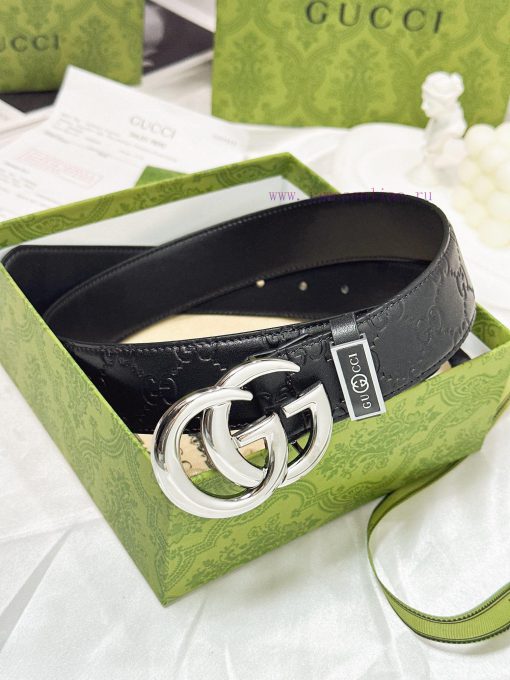 Belt Gucci Gucci️The waistband is made of 100% cowhide, ensuring genuine leather. The 24k gl e5tx56ql - Image 5