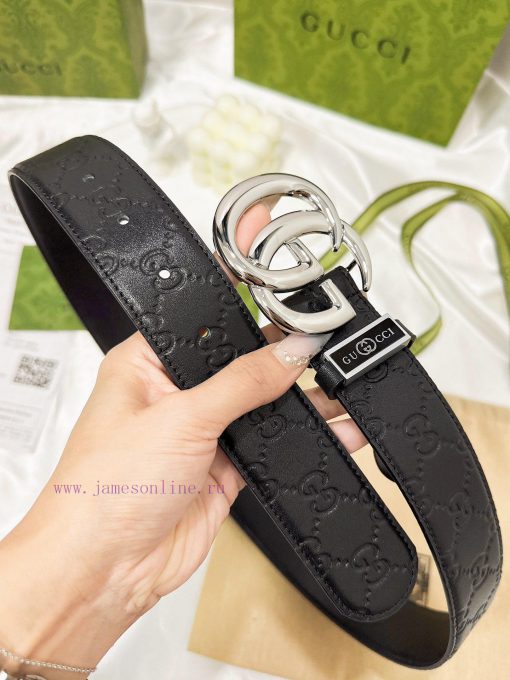 Belt Gucci Gucci️The waistband is made of 100% cowhide, ensuring genuine leather. The 24k gl e5tx56ql - Image 9
