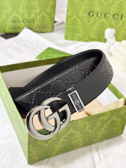 Belt Gucci Gucci️The waistband is made of 100% cowhide, ensuring genuine leather. The 24k gl wa5krou4 - Image 5