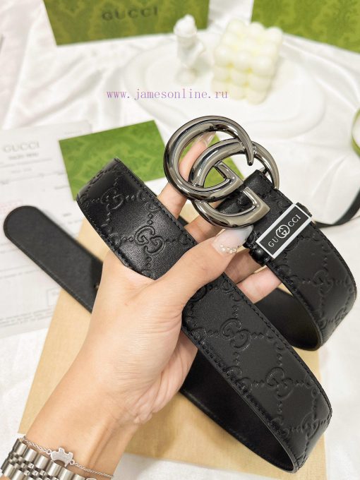Belt Gucci Gucci️The waistband is made of 100% cowhide, ensuring genuine leather. The 24k gl wa5krou4 - Image 7