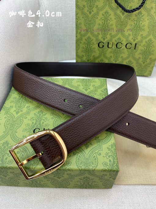 Gucci official website classic authentic specification 40mm original quality coarse grain ly h88nbx0j - Image 3