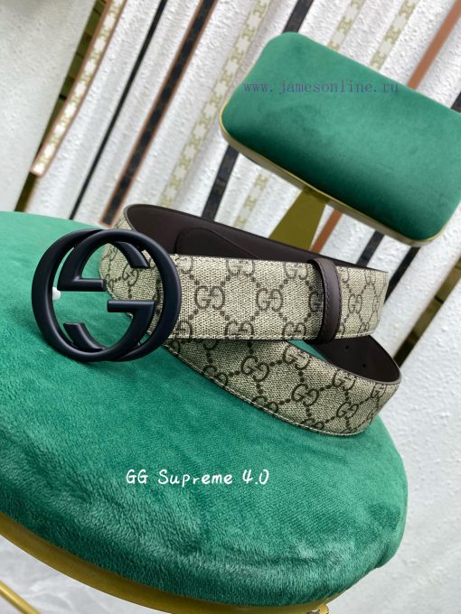 GG 4.0 width imported American leather Supreme canvas is a representative fabric, inspired b j55f24fe