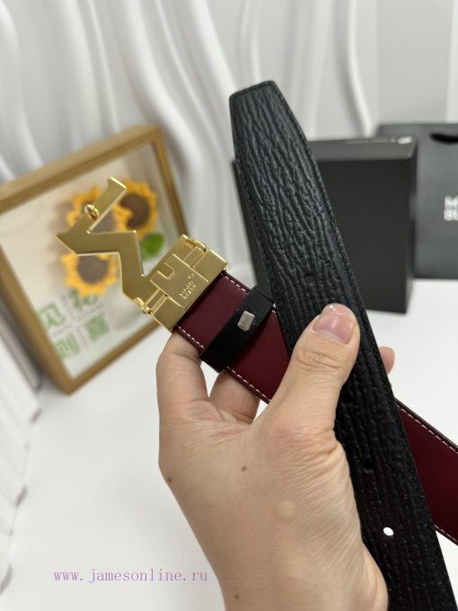 MontblancMaterial: Leather Belt with 100% Head Layer. The leather belt is guaranteed to be g 6jf4x35k - Image 7