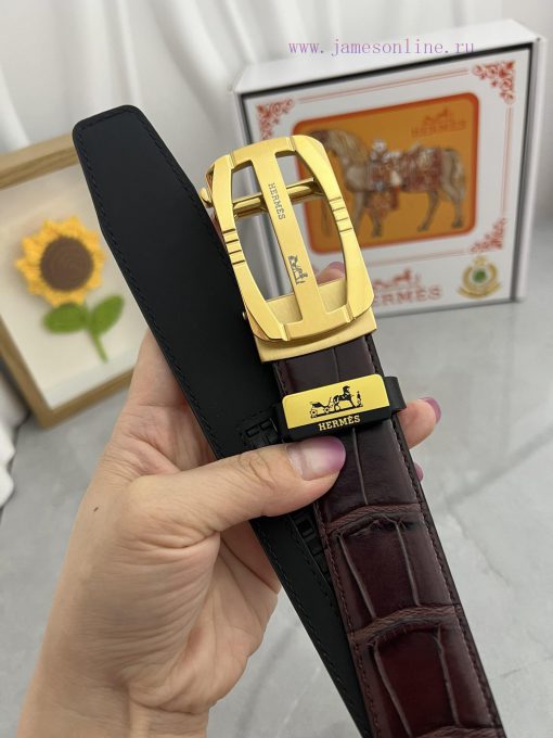 Hermes Herm è s automatic beltMaterial: Leather Belt with 100% Head Layer. The leather belt ad8gwhnr - Image 9